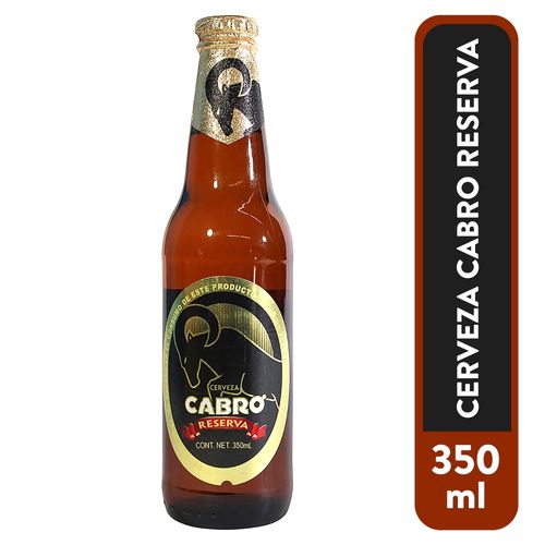 Cerveza Cabro Reserva Botella - 350ml