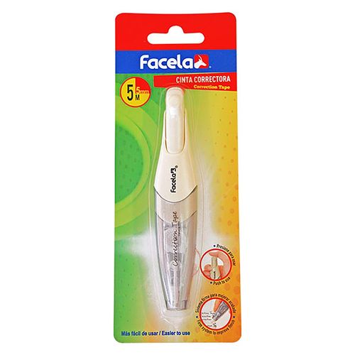 Corrector Facela cinta con forma de lápiz
