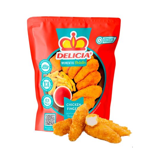 Deditos Delicia de pollo empanizados - 370 g