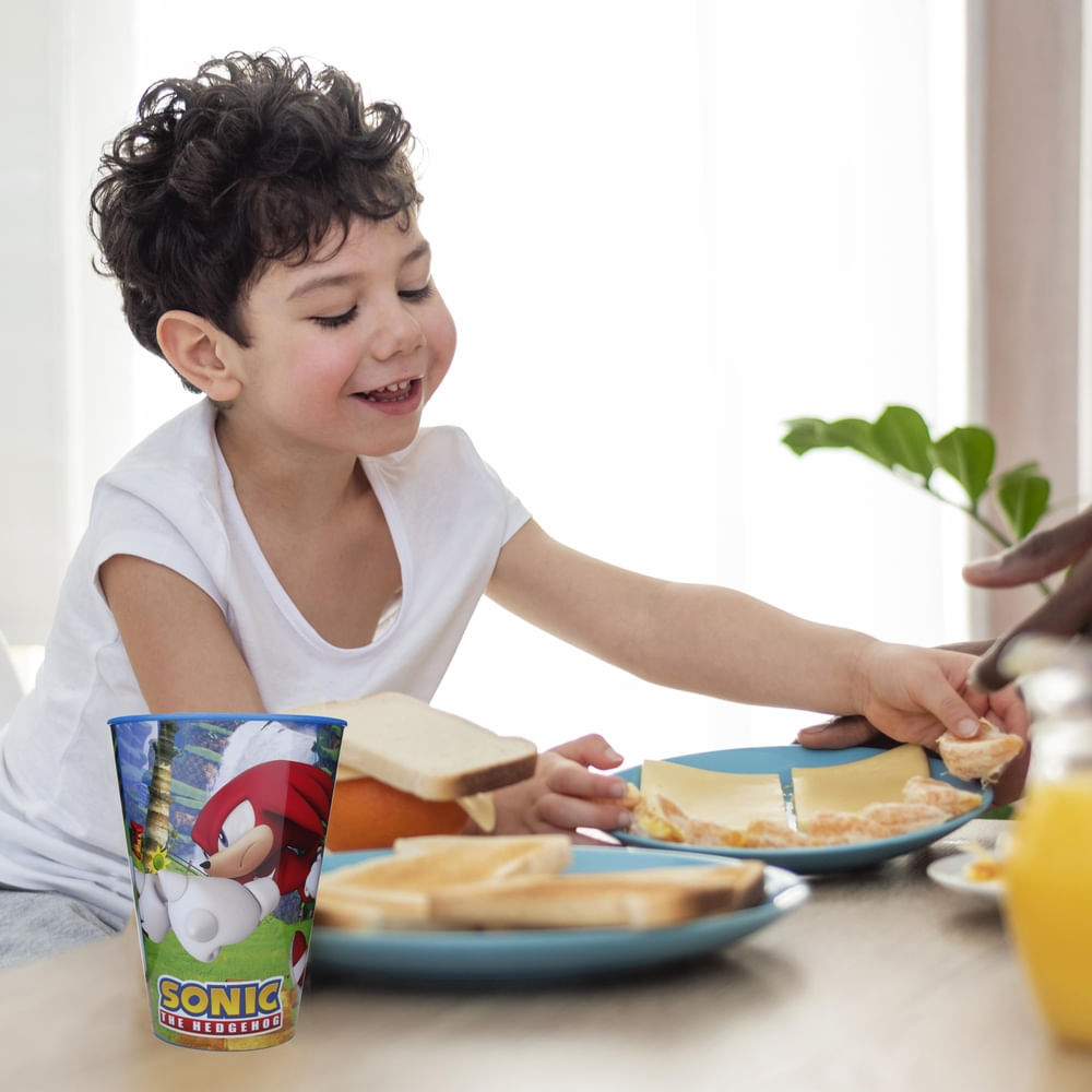 Stor Bicchiere Easy Grande 430 Ml Blu Per Bambini, Senza BPA