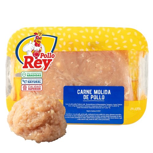 Carne Molida De Pollo Pollo Rey En Bandeja De 1 Libra