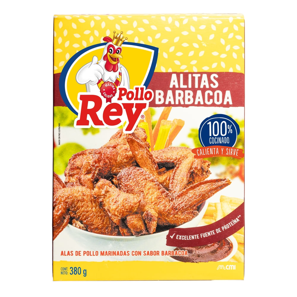 Comprar Alitas Barbacoa Pollo Rey - 380 g | Walmart Guatemala - Paiz ...