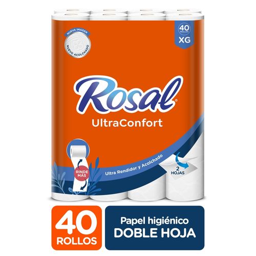 Papel Hig Rosal Naranja 2p 40ea