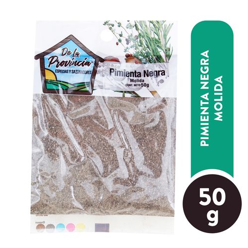 Pimienta Negra La Provincia Molida - 50 g
