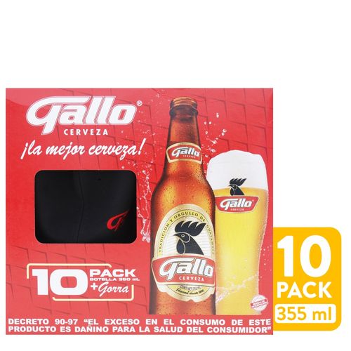 Gallo 10pack Gorra3500ml