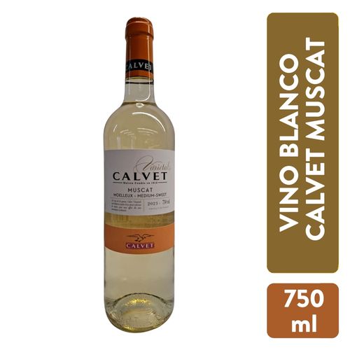 Vino Tinto Calvet Vino Blanco Calvet Muscat 750 ml