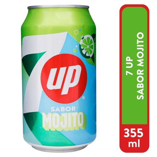 Bebida Carbonatada Seven Up Mojito Lata - 355 ml