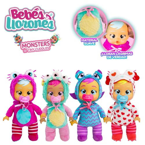Bebés Llorones Tiny Cuddles  Stars Monsters Surtido
