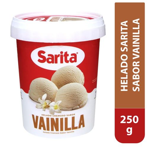 Helado Sarita Vainilla - 250 g