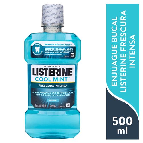 Enjuague Buc Listerine Cool Mint - 500ml