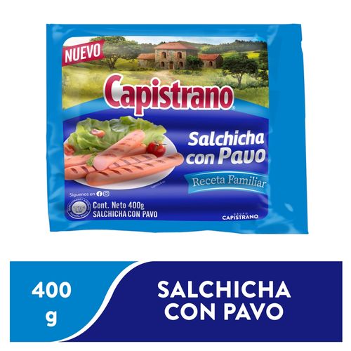 Salchicha Receta Familiar Cap 400 g Unidad