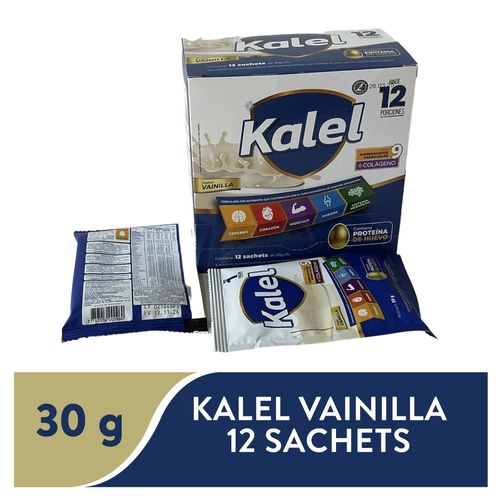 Kalel Vainilla x 12 Sachets 30 Grs