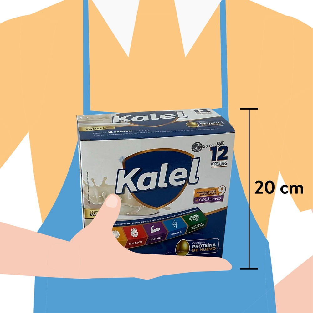 Comprar Kalel Vainilla x 12 Sachets 30 Grs | Walmart Guatemala ...