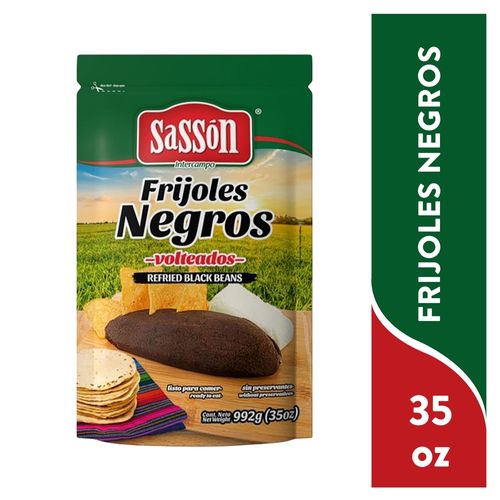 Sasson Frijoles Negros Doypack 35oz
