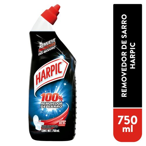 Limpiador De Sanitarios Harpic Removedor De Sarro 100% - 750ml