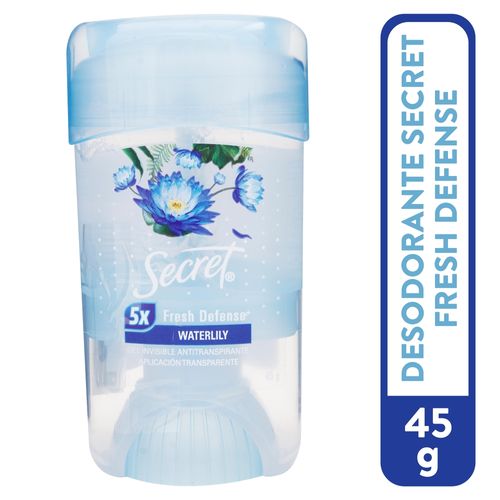 Desodorante Secret Clear Gel Waterlily - 45 g