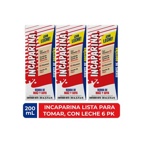 6 Pack Bebida Incaparina - 1200ml
