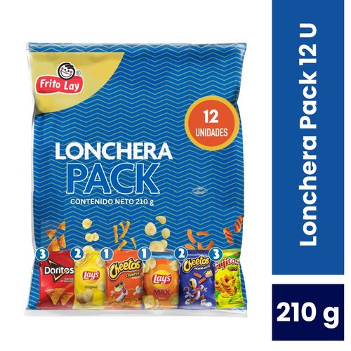 Snack Frito Lay Lunch Pack 12 Uds  - 210 g