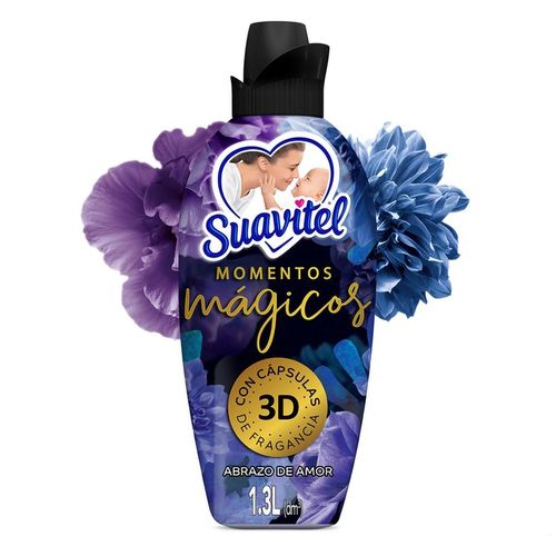Suavizante Suavitel de Telas Momentos Mágicos Abrazo de Amor - 1.3 L
