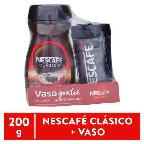 Pack Necafe Mas Vaso 200gr