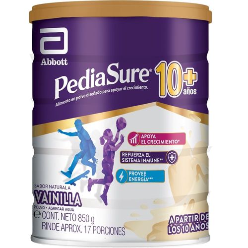 Alimento líquido Peadisure vainilla 10 más - 850 g