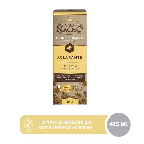Acondicionador Tío Nacho Aclarante Jalea Real+ Manzanilla - 415 ml