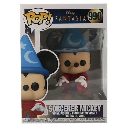 Figura Funko Pop Disney Fantasia 80's Mickey Hechicero de Vinil