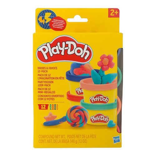 Pack de plastilina Play Doh 12 mini regalos