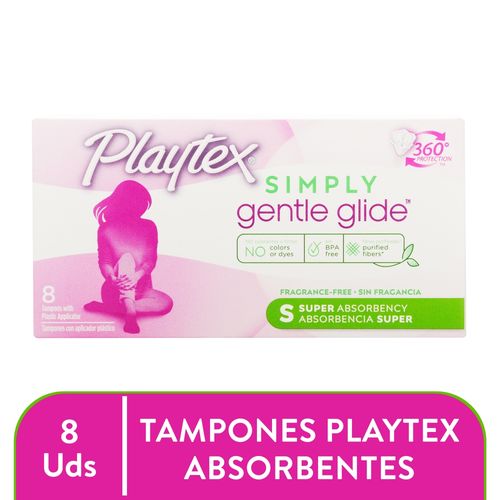 Playtex Tampon Simply Gg Super 8ct 1 Unidad