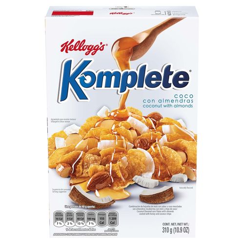 Cereal Kelloggs Komplete Coco - 310 g