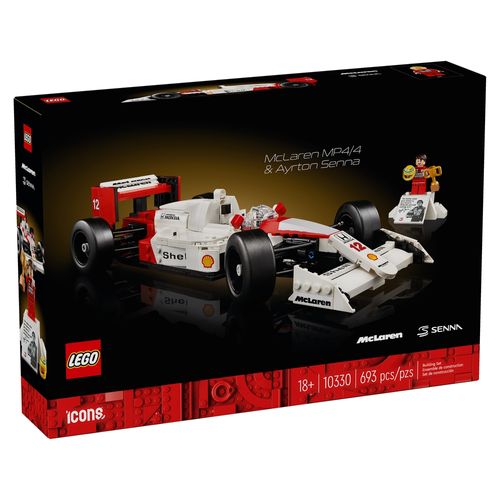 Mclaren Mp4 4 Y Ayrton Senna Lego
