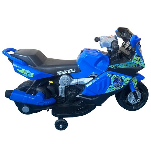 Juguete Jurassic World motocicleta eléctrica