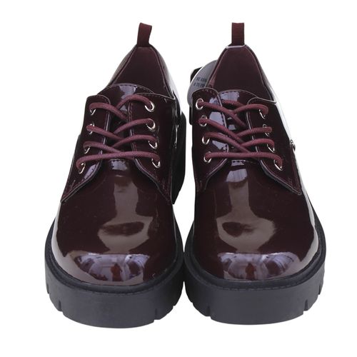 Chunky Loafers Burgundy