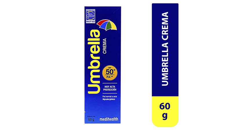 Protector solar Umbrella crema FPS 50 60 g