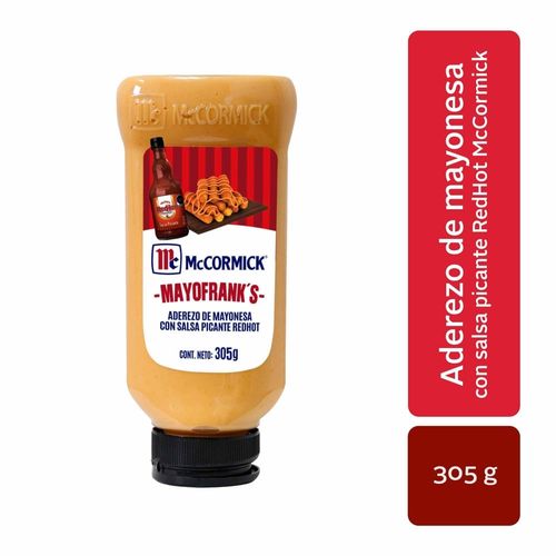 Aderezo McCormick Mayonesa Con Salsa Picante RedHot - 305 g