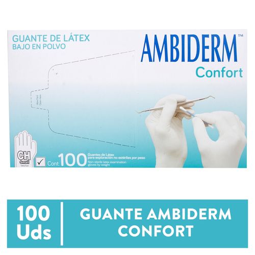 S Guante Ambiderm Confort P 100 Unidades - Precio Indicado por Unidad -