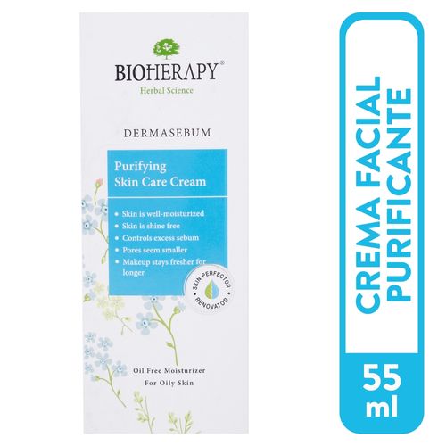 Dermatología Bioherapy Dermasebum Purifing Care Cream 55 ml