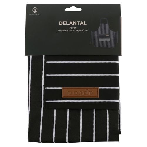 Delantal C Bolsa Hometrends 26x18 Cm