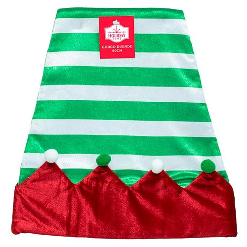Gorro Holiday Time Diseño Duende - 60 cm