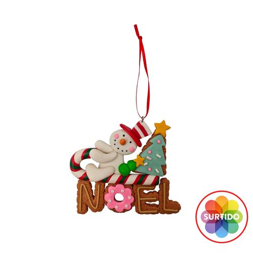 Adorno Holiday Time Para Árbol Navideño