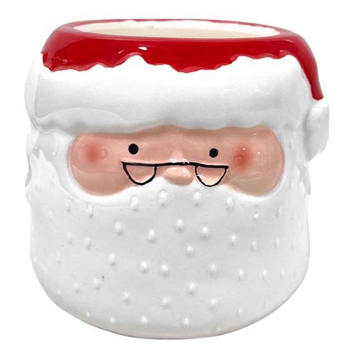 Vela Base Ceramica Santa 11cm