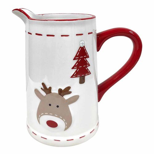 Piche cerámico Holiday Time navideño - 18 cm