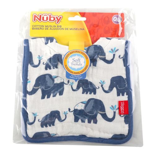 Babero Algodon Muselina Nuby