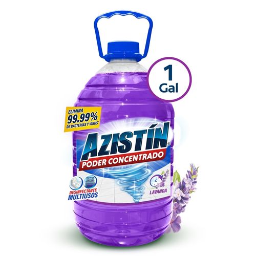 Desinfectante Azistin  Multiusos Poder Concentrado Lavanda - 1 galón
