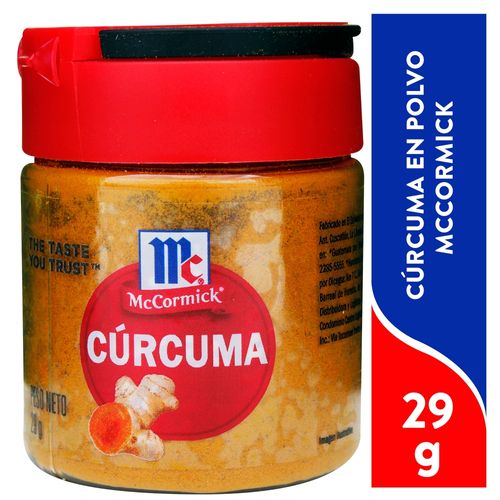 Cúrcuma Mccormick tipo azafrán - 29 g