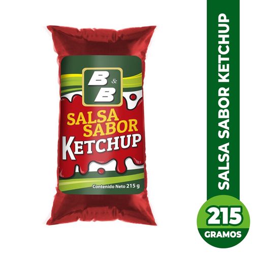 Salsa Dulce Tipo Ketchup B&B Bolsa - 215g