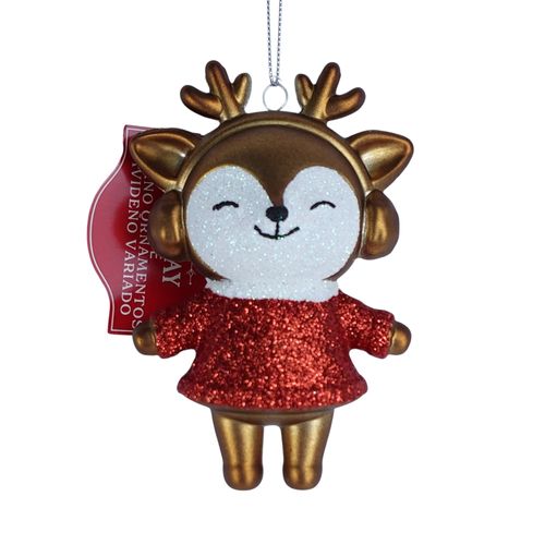 Ornamento Holiday Time Animalito De Navidad