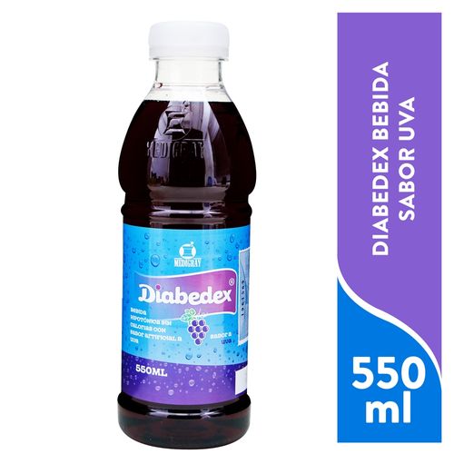 Bienestar, Equipo Médico y Soluciones Hospitalarias Medigray Suero Diabedex Uva 550 ml