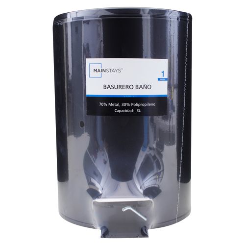 Basurero Metalico Mainstays 3 Litros