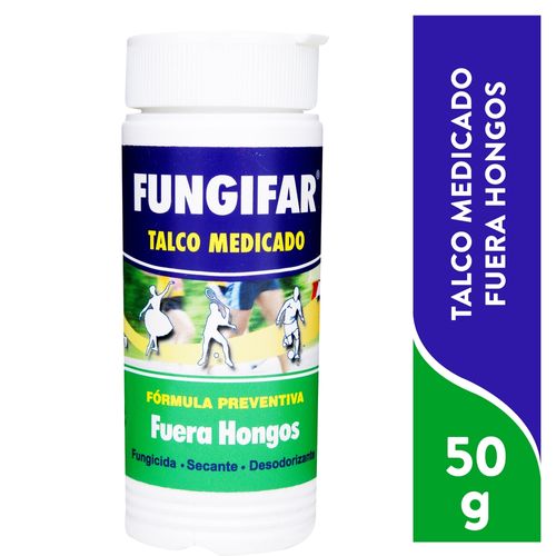 Dermatología Benessi Fungifar Talco x 50g Frasco